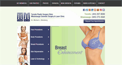 Desktop Screenshot of mississaugacosmeticsurgeryclinic.com